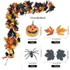 Calabaza de Halloween, Enredadera, Bruja Voladora, Celebridad de Internet Creativa, Regalo de Fiesta, Nuevo Producto Transfronterizo, Enredadera de Calabaza y Hoja de Arce