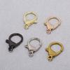 Cadena para equipaje al por mayor de fábrica Accesorios de ferretería para joyería DIY Aleación de zinc electrochapada de alta calidad Cadena de langosta llavero