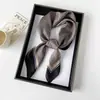 Bufanda de Seda Versátil de Moda Coreana Bufanda Cuadrada 70% Seda Bufanda Cuadrada Decorativa Lazo para el Cabello Lazo para Bolso Bufanda Delgada Bufanda para el Cuello Venta al por Mayor