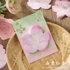 Notas Adhesivas Fragantes Four Seasons con Diseño Floral Estilo Chino, Bloc de Notas Único de Alto Valor, Papelería para Estudiantes, Notas de Mensajes, Notas Adhesivas Reutilizables