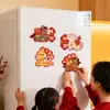 Ímãs de Geladeira Ano do Cavalo Transfronteiriços, Lembrancinhas Culturais e Criativas, Adesivos de Parede Magnéticos Decorativos para Casa Cartoon, Ímãs de Geladeira DIY, Pequenos Itens Magnéticos