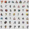 50 Adesivos de Grafite Esportivo de Rugby Adesivos de Rugby DIY Adesivos Decorativos à Prova d'Água para Copo d'Água Caderno Venda por Atacado