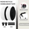 Manillar tridimensional para bicicleta de carretera VXM con correa de enrollamiento, manillar de bicicleta con correa antideslizante y resistente al desgaste, equipo para montar en bicicleta