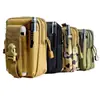 Riñonera Táctica para Aficionados Militares Bolsa Colgante para Teléfono Móvil MOLLE Bolsa de Cintura para Deportes al Aire Libre Ocio Cartera para Monedas Bolsa para Teléfono Móvil para Llevar en el Cinturón