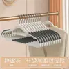 Cabide de Roupas de Posição Dupla para Uso Doméstico, de Chão, para Quarto, Secagem de Roupas, Espessado, Ombro Largo, Não Marca, Tipo Protetor de Gola, Cabide de Plástico Multifuncional