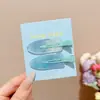 Pinzas para el pelo de cuero con forma de estrella y nube para niñas, Pinzas Bb dulces y geniales para flequillo y cabello lateral, Accesorios para el pelo para niñas