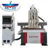 Muebles de panel CNC 1328 máquina de corte de cuatro procesos gabinete puerta máquina de corte automático multiproceso