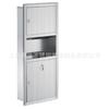 Gabinete Combinado Empotrado Dos en Uno de Acero Inoxidable 304 con Cubo de Basura y Dispensador de Toallas de Papel al por Mayor Dispensador de Toallas de Papel Impermeable