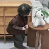 Ropa infantil coreana, chalecos de otoño e invierno para niños y niñas, acolchados y cálidos, chalecos exteriores elegantes y sencillos para bebés