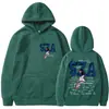 Tamanho Europeu Transfronteiriço Tendência Novo Rapper Sza Estampado Moletom com Capuz Masculino