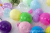 Casca de Gashapon 7,5cm 75mm Colorida Macaron Redonda Casca Vazia Bola de Loteria