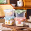 Reciclable Mu Si Caja de Embalaje para Pastel de Lasaña Caja para Frutas Caja de Pesca Tiramisú Helado Leche de Soya