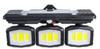Lámpara de Pared Solar Nueva Transfronteriza Sensor de Cuerpo Humano en Patio Exterior Control de Luz de Calle Impermeable LED Rotatoria