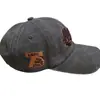 Boné de Baseball Desgastado com Letras Proteção Solar Aba Personalizada Aba Larga Americano Tendência Cool Masculino e Feminino Boné com Viseira Atacado