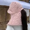 Gorro de Invierno a Prueba de Frío y Viento para Ciclismo para Mujer, Calentador de Cuello Integrado con Protección para los Oídos, Engrosado a Prueba de Viento para Bicicletas Eléctricas, No le Temas al Frío, Esencial para el Calor