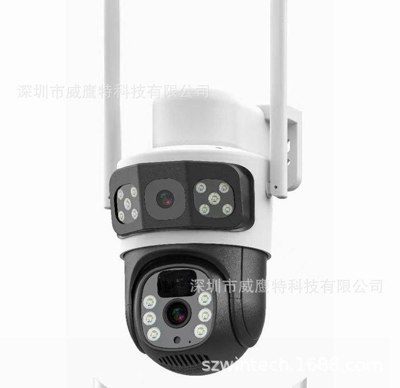 跨境电商 外贸爆款太阳能监控器360度手机远程室外夜视高清摄