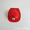 Halloween PVC Blíster Material Rojo Advertencia de Fuego Sombrero de Bombero Sombrero de Juguete para Niños Fiesta Fiesta Venta Directa de Fábrica