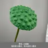 Pico de bambu de galho alto céu estrelado dente-de-leão verde escuro verde claro estilo floresta celebração de casamento decoração marcador de corredor arranjo de flores teto alto material de folha