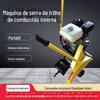Ferramentas de manutenção de trilhos máquina de serrar trilhos de alta eficiência braço oscilante bidirecional motor a combustão NQG máquina de corte à prova de chamas