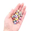 Huiyue Pulseira de Unicórnio Colorida Explosiva Conjunto de Presente Contas de Cristal de Cor Brilhante Joias Infantis