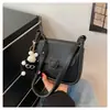 Bolso Texturizado para Axila para Mujer Verano 2026 Nuevo de Moda Bolso de Cadena Pequeño Cuadrado Ins Bolso Pequeño Cuadrado de Hombro Cruzado