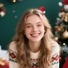 Decoraciones de Gorro de Navidad Pinzas para el Cabello Ambiente de Fiesta Navideña Infantil Accesorios para Fotos Decoración de Ángulo Recto para Gorro de Navidad Pinza de Pico de Pato