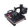 Máquina de transferencia de calor con cabezal oscilante de 29*38 ocho en uno Máquina de transferencia de calor combinada multifunción Máquina de transferencia de calor para hornear camisetas Etiqueta caliente máquina de transferencia de calor