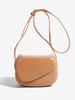 Otoño Nuevo 2024 Bolso de Mujer Bolso de Silla de Montar de Alta Gama Solapa Asimétrica Simple Caja Bandolera