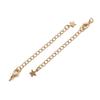 Cadena de extensión para collar y pulsera con cierre de hebilla de langosta de oro de 14/18 quilates que conserva el color, accesorios de joyería hechos a mano.
