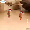 Pendientes Colgantes Gatito Espacial Transfronterizos Accesorios Sexy para el Día a Día y Fiestas Regalos de Navidad Adecuados para Mujeres Todas las Estaciones