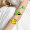 Nuevo Set de Pegatinas de Tatuaje de Dibujos Animados al por Mayor para Niños Impermeables para Acampar al Aire Libre Actividad Padres e Hijos Pegatinas Faciales