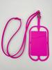 Suporte de cordão de silicone universal para celular Suporte de telefone móvel de silicone Suporte multifuncional para celular Universal Silicone Long Lanyard Holder