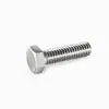 En stock tornillos de hexágono exterior de rosca completa DIN933 M3-M18 tornillos de hexágono exterior tornillos de acero inoxidable 304
