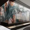Rubeo Cuatro Estaciones Verde Mármol Natural Cuatro Estaciones Rosa Piedra de Lujo Losas Encimeras de Isla Gabinetes para Lavabo Fábrica de Procesamiento