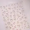 Pegatinas para Uñas Tensor Magic Girl Láser Corazón de Amor M1410 Serie Dulce Fresca Hermosa Chica Estrella Luna Corazón de Amor