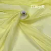 Tela de Textiles para el Hogar Sedosa Arrugada, Suave y Amigable con la Piel, Elegante Vestido de Novia, Tela de Organza Bordada Decorativa