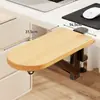 Soporte de Brazo para Computadora Reposamanos Tablero de Extensión de Escritorio Almohadilla para Muñeca Tablero de Extensión de Mesa Reposabrazos para Codo Reposapalmas Tablero de Soporte Plegable