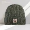 Nuevo Gorro de Punto Cálido para Otoño e Invierno para Mujer, Gorro de Lana con Protección para las Orejas, Gorro Antifrío para Ciclismo Deportivo al Aire Libre, Gorro de Moda para Hombre