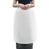 Delantal de Cocina de Media Longitud para Mujer, Impermeable y a Prueba de Aceite, Catering Casero, Delantal de Cocina de Media Longitud TPU Sin Lavado para Hombre, Trabajo Acuático