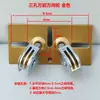 Perchero de ropa giratorio con manivela ajustable, ruedas universales para percheros, adaptadores de esquina, accesorios de polea para ruedas, tipo universal
