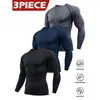 2026 Nuevo Modelo Comercio Exterior Talla Europea Secado Rápido Fitness Deportivo Camiseta de Manga Larga para Hombre, Top Transpirable para Correr y Senderismo