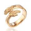 Anillo de acero inoxidable directo de fábrica anillo de palma de titanio AliExpress ebay entrega lote mixto