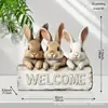 Etiquetado transfronterizo en nombre de la estatua de animal de madera impresión plana 2D decoración de escritorio para el hogar regalos