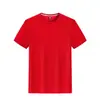 Camiseta de Secado Rápido Personalizada Hielo Seda Manga Corta Ropa de Trabajo Camisa Cultural Logo Impreso Grupo de Maratón Ropa Deportiva para Correr