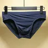 Ropa Interior Sexy para Hombre Verano Calzoncillos de Moda Tres Dimensionales Nylon Seda de Hielo Suave Elástico Transpirable U-Convexo Pantalones Juveniles
