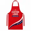 Fabricante Direto de Aventais Personalizados para Eleições, Aventais Publicitários Personalizados, Impressão de Logotipo Personalizado, Padrões Impressos em Cores, Anti-Mancha