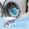 Jakehoe Tabletes de Limpeza para Tanque de Máquina de Lavar Limpeza Profunda para Remover Manchas e Odores Tambor Pulsador Universal Manutenção Regular