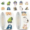 500 hojas/rollo serie de gatos lindos de dibujos animados rollo rollo pasta pegajosa tarjeta goo decoración de cuenta manual cuaderno teléfono móvil pegatina de PVC