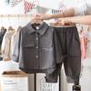 Ropa de Trabajo para Niños Conjunto de Primavera Moderno 2026 Nuevo Elegante Estilo de Primavera Infantil Versión Coreana Conjunto de Dos Piezas para Primavera y Otoño