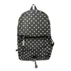 Mochila de Senderismo para Picnic de Nylon con Lunares Estilo Coreano Nuevo Verano 2026 Repelente al Agua Mochila Pequeña de Doble Hombro para Exteriores